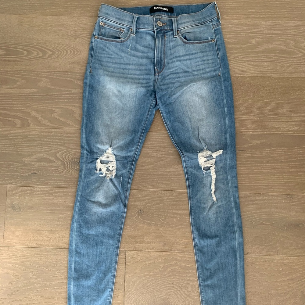Express Ripped Jeans